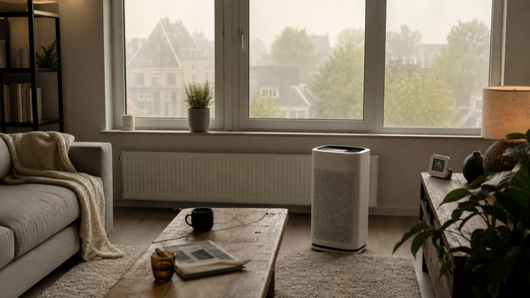 Luchtkwaliteit in de winter: ramen dicht, vocht en fijnstof