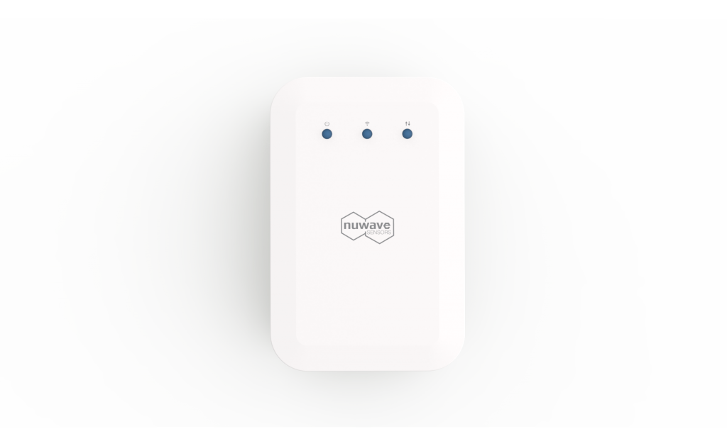 Witte NuWave WB55 professionele luchtkwaliteitsmonitor